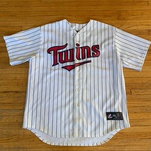 Throwback MLB MN Twins Denard Span Jersey #2